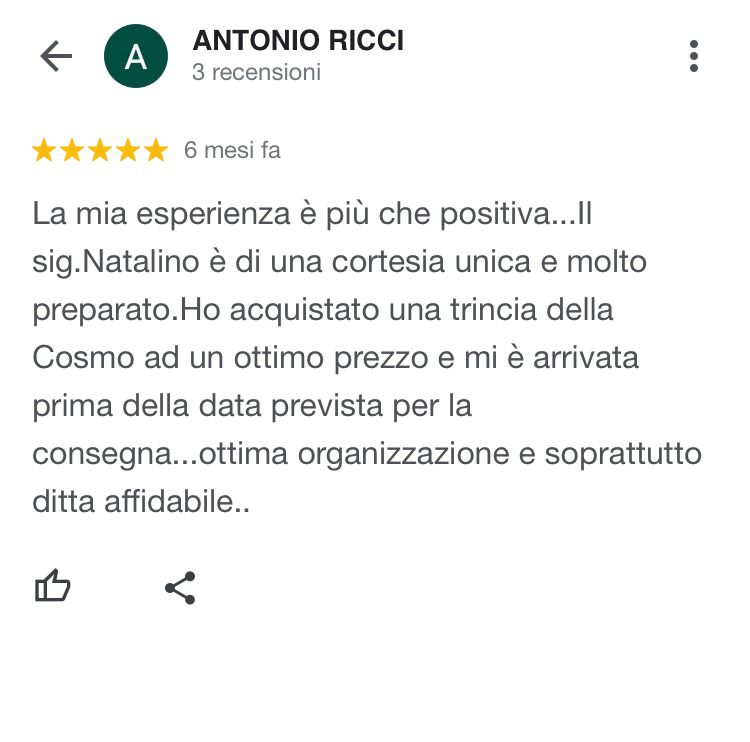 Recensione Antonio Ricci