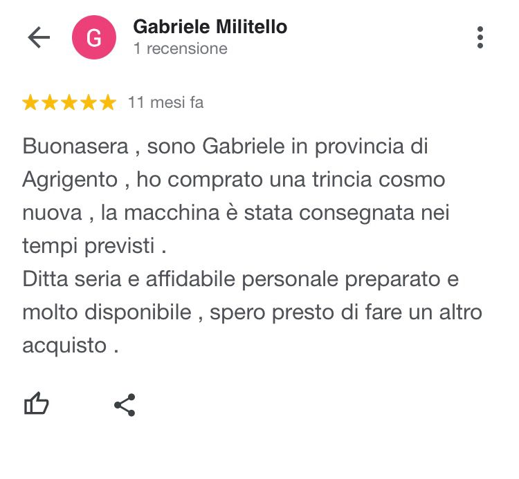 Recensione Gabriele Militello