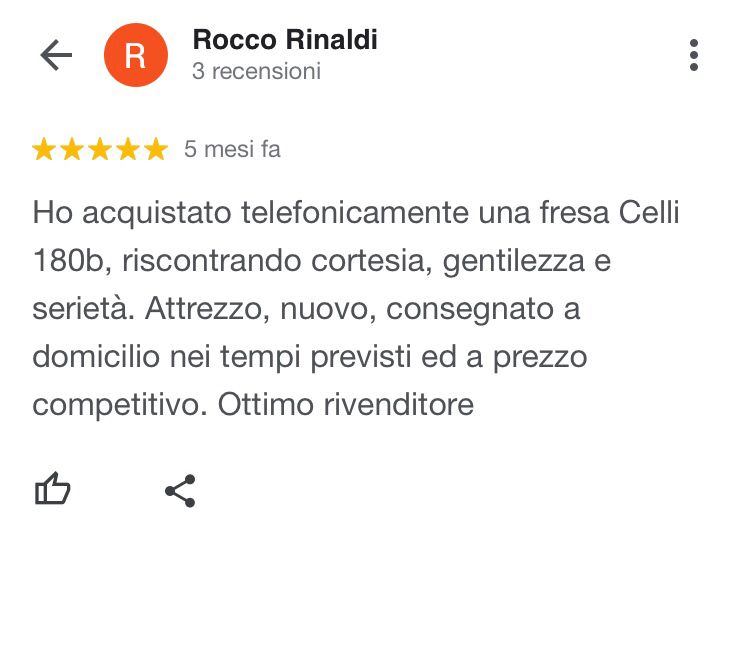 Recensione Rocco Rinaldi